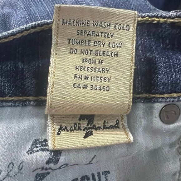 7FAM | Bootcut Jeans | Vintage Y2K Millennial Flared | Women’s Size 26 - Picture 7 of 9